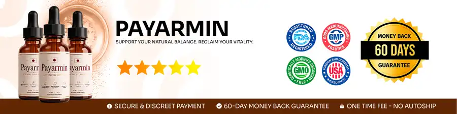 Payarmin quality seals and 60-day money-back guarantee